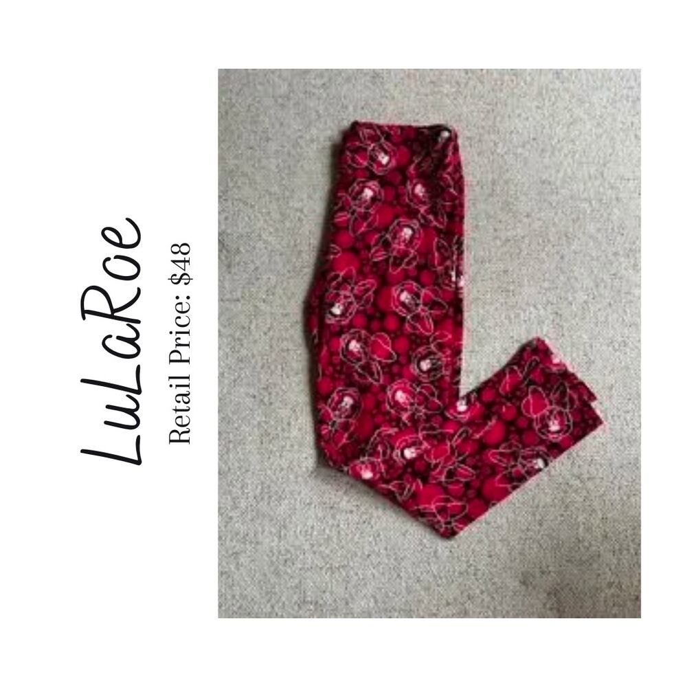 LuLaRoe Mini Mouse Leggings One Size